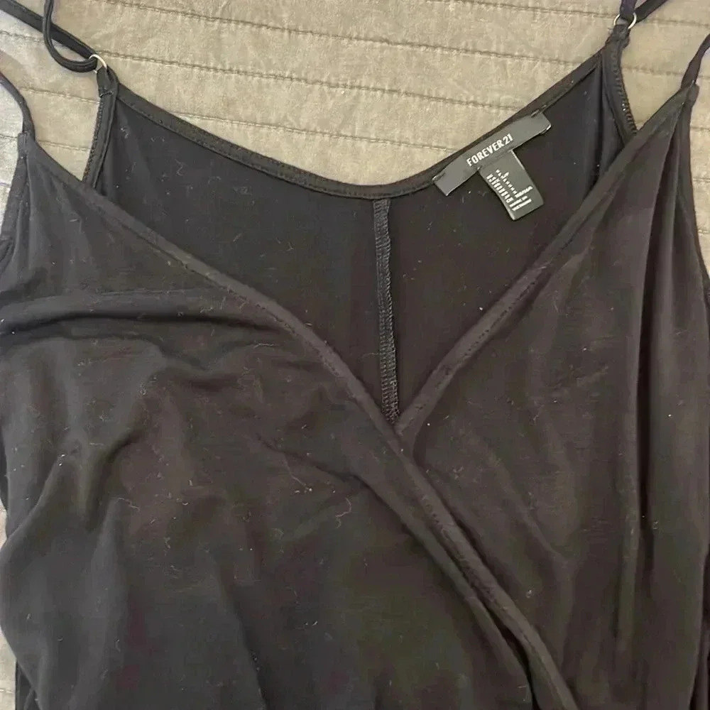 Forever 21 black jumpsuit - Picture 3 of 7